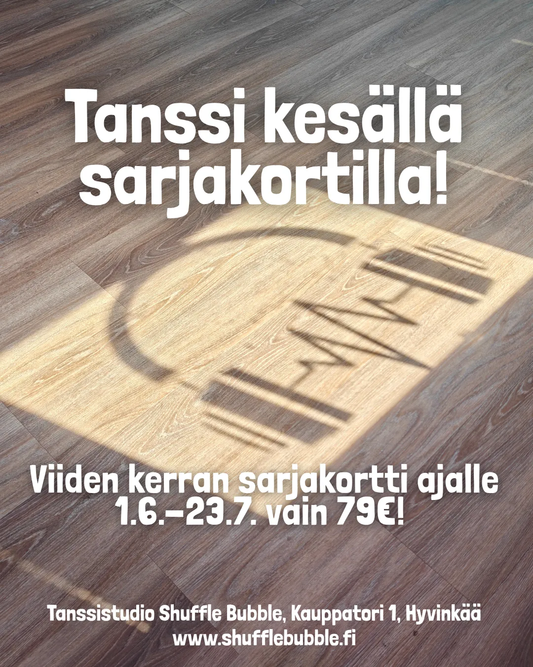Shuffle Bubble — tanssi-studio i Tehdas, Hyvinkää — bild 2