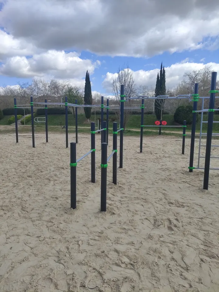Parque de calistenia — Calisthenics en Parquesol, Valladolid