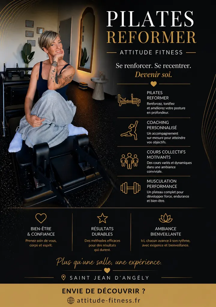 Attitude Fitness — salle de fitness-studio à Fief Chaillou, Saint-Jean-d'Angély — 3