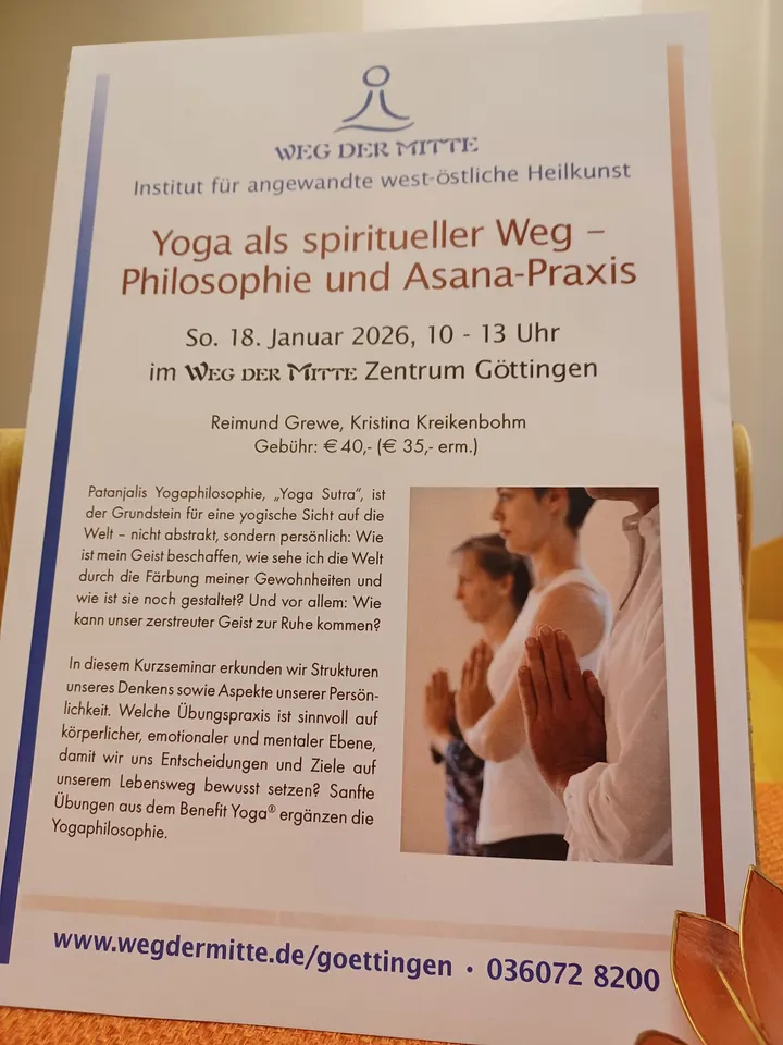 WEG DER MITTE Zentrum Göttingen — yoga-studio in Geismar, Göttingen — 2