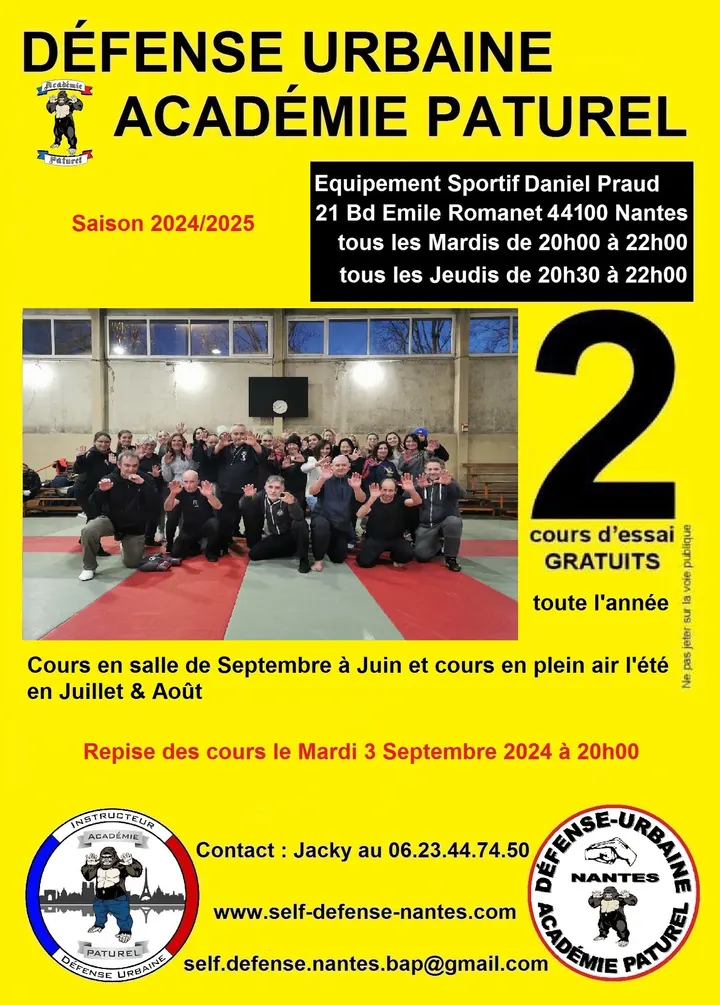 self-défense-nantes boxing académie Paturel — Boxe à Mendès-France - Bellevue, Nantes