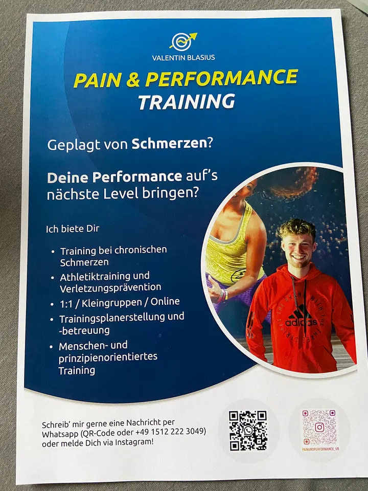 Pain&Performance_ValentinBlasius — pt-studio in Altstadt, Regensburg — 2