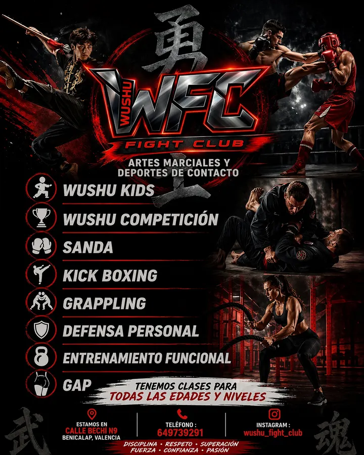 WUSHU FIGHT CLUB — mma-studio en Benicalap, Valencia — 3