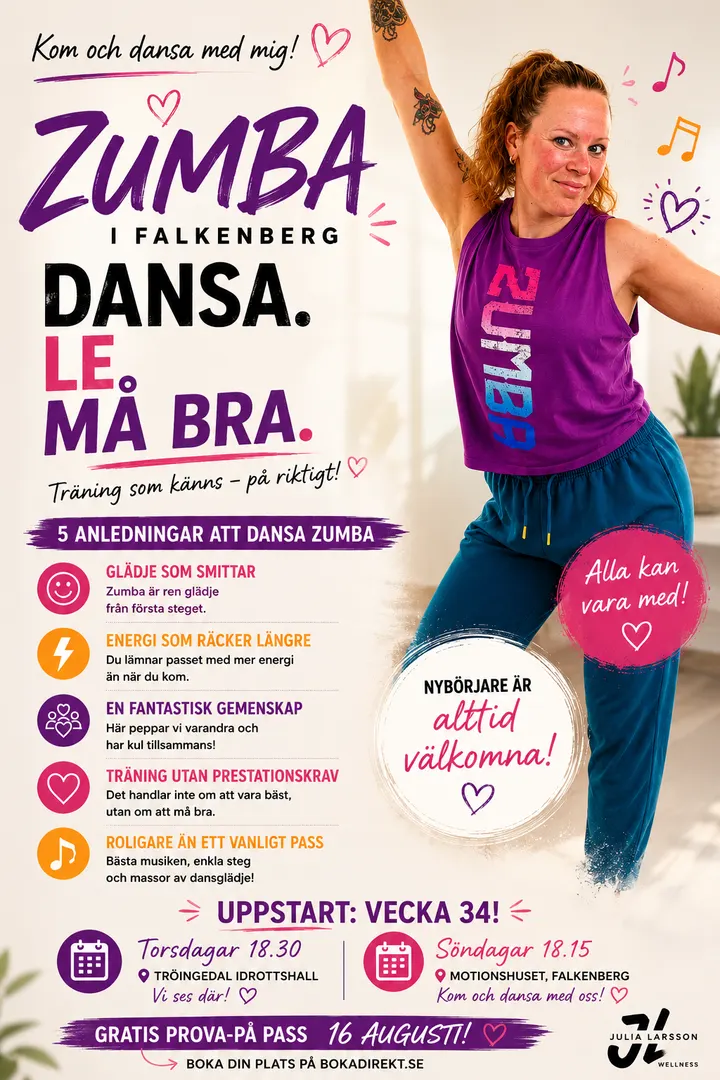 JL Wellness — dans-studio i Falkenberg — 3