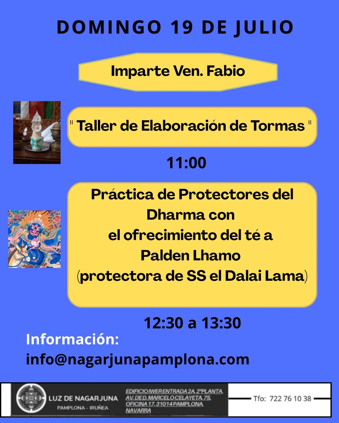 Luz de Nagarjuna — meditation-studio i Pamplona — bild 2