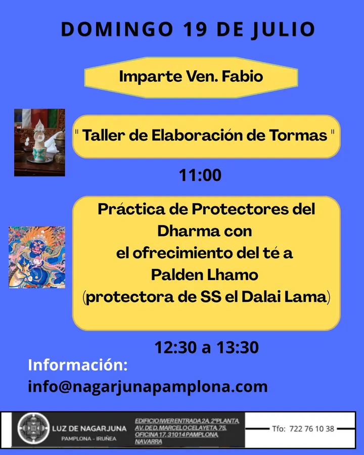 Luz de Nagarjuna — Meditation en Pamplona