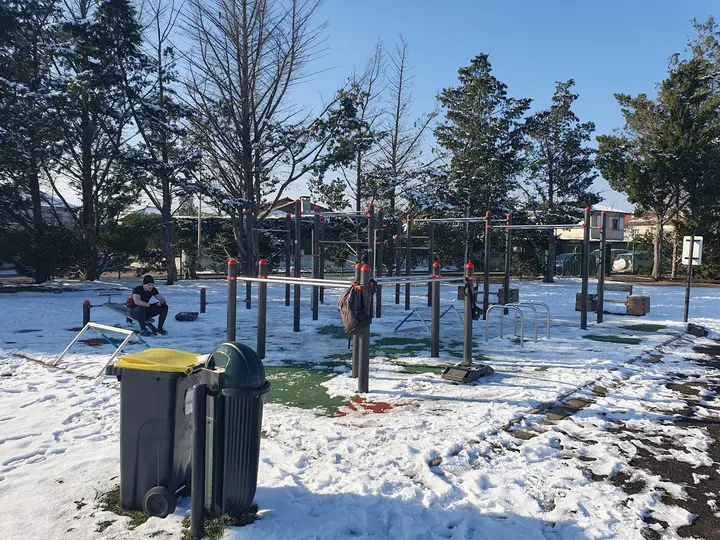 Streetworkout — Salle de fitness aux Foisses, Aubière