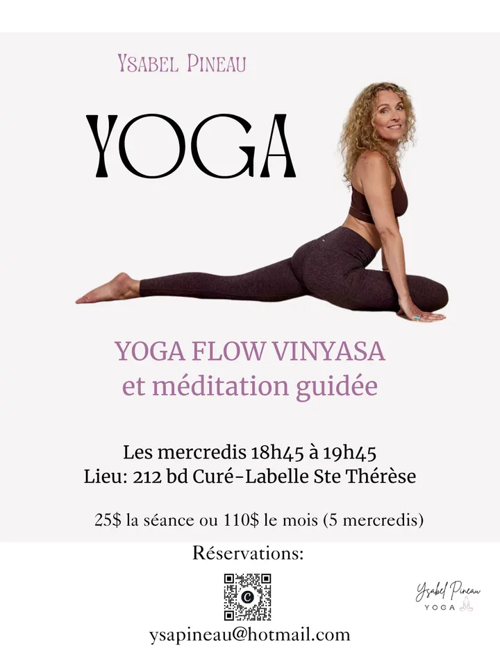 Ysabel Pineau — yoga-studio à Centre Ville - La Fayette - Eblé, Angers — 3