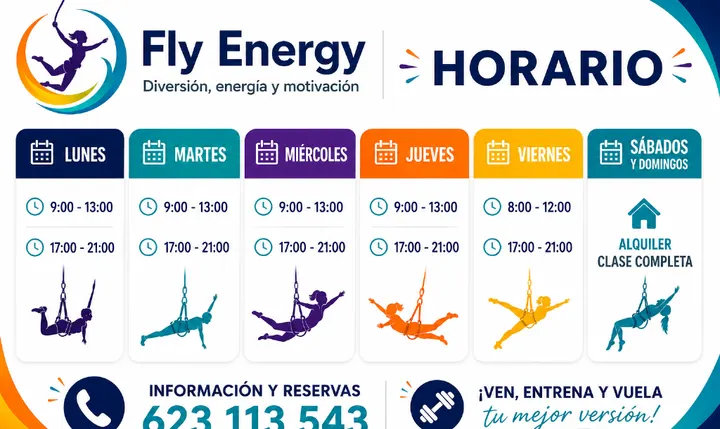 FlyEnergy Fitness — Estudio de fitness en El Centro, Gijón