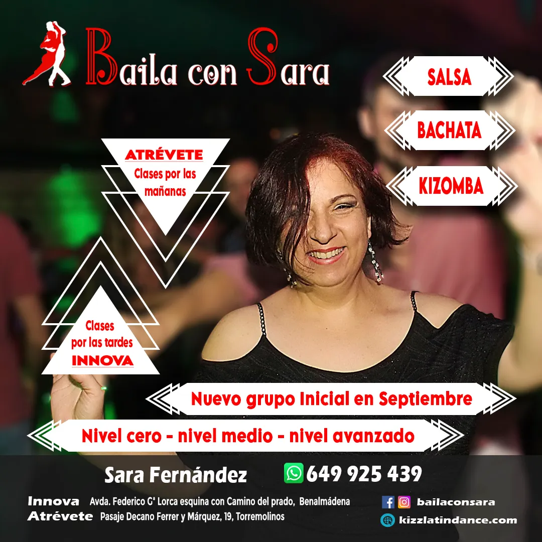 Baila con Sara — baile-studio en Benalmádena — 3