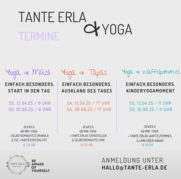 BE AWARE OF YOURSELF — yoga-studio in Versbach, Würzburg — 3