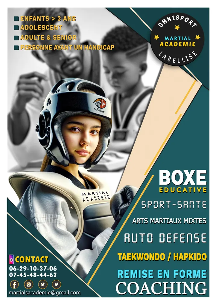 Martial Academie Sport-Limoges 87000 — arts martiaux-studio au Moulin Blanc, Limoges — 3