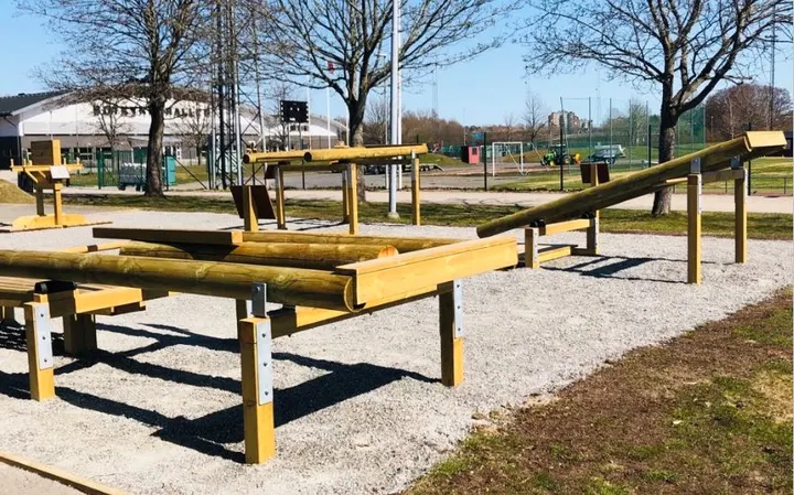 Fittja Äng outdoor gym — fitness studio in Norsborg, Stockholm — 2