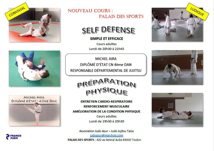 Judo Azur Jujitsu Taïso — Arts martiaux au Pont du Las, Toulon