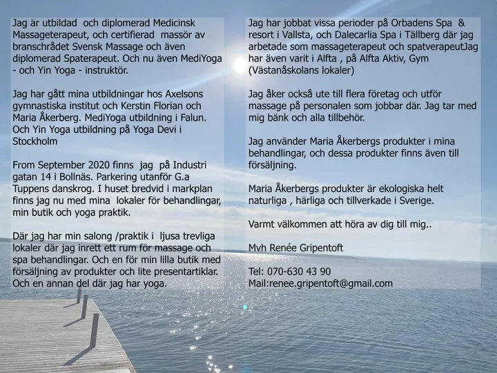 Renées Massage & Hälsa — wellness-studio i Bollnäs — 5
