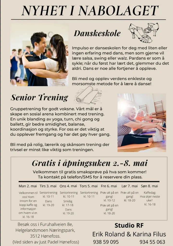 Studio RF — treningsstudio i Hønefoss — 3