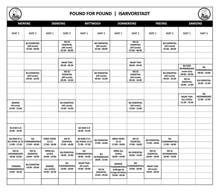 Pound for Pound Gym — Fitness Studio in Solln, München