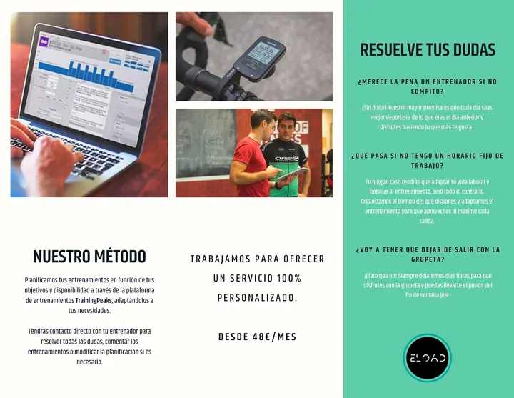 ELOAD TRAINING - Entrenamiento de ciclismo y running online — entrenamiento personal-studio en Las Cañas, Guadalajara — 3