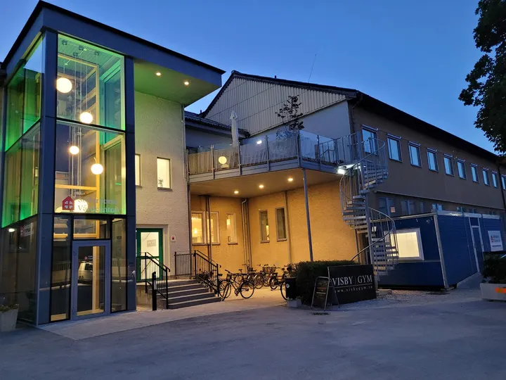 Visby Gym — fitness studio-studio i Hällarna, Visby