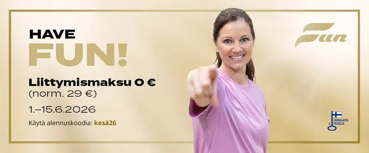 Liikuntakeskus FUN — fitness studio-studio i Vihioja, Tampere