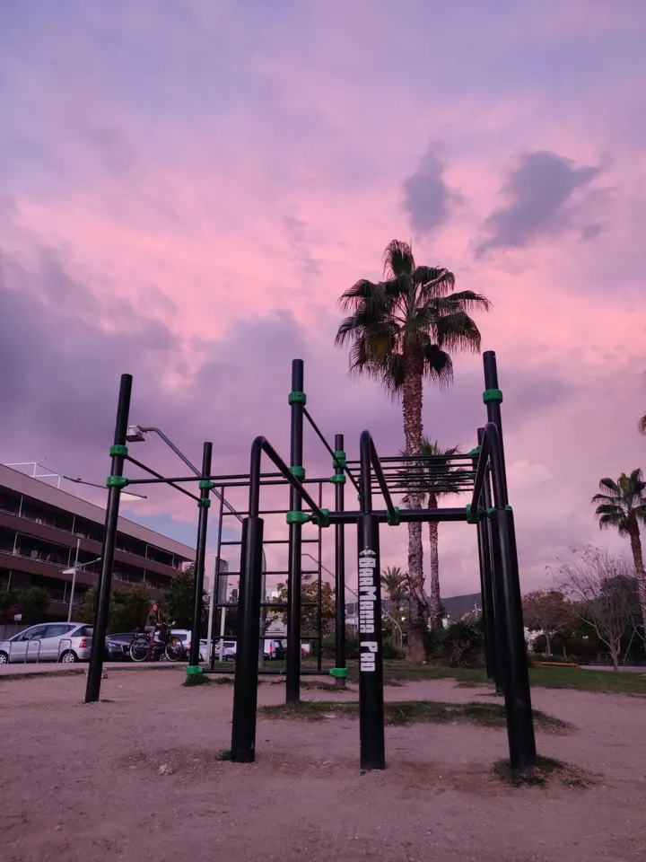 Parque calistenia — Calisthenics en Sitges