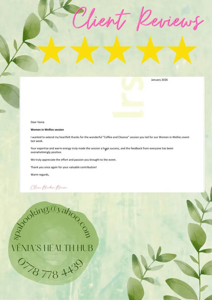 Vénia's Health Hub — fitness studio in Alford — 4