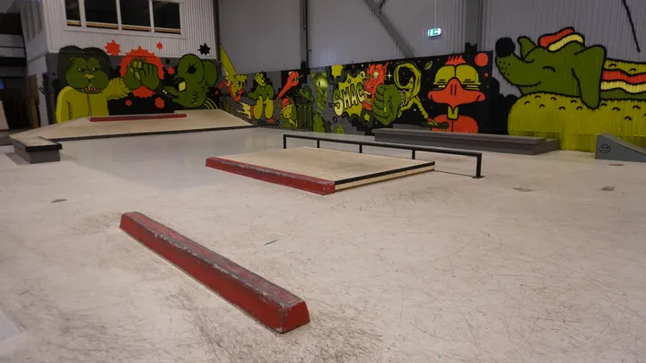 Dalbanan Skatehall — bouldering-studio i Borlänge — 2