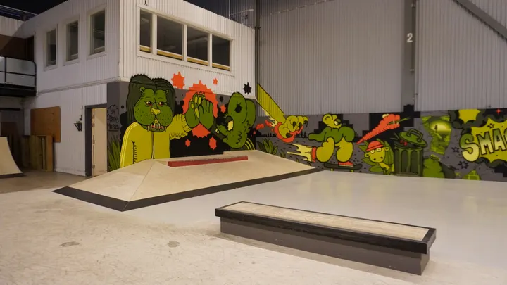 Dalbanan Skatehall — bouldering-studio i Borlänge — 3