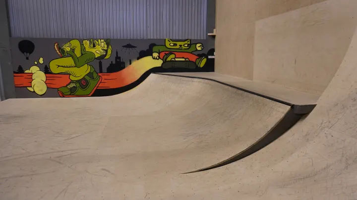 Dalbanan Skatehall — bouldering-studio i Borlänge — 6