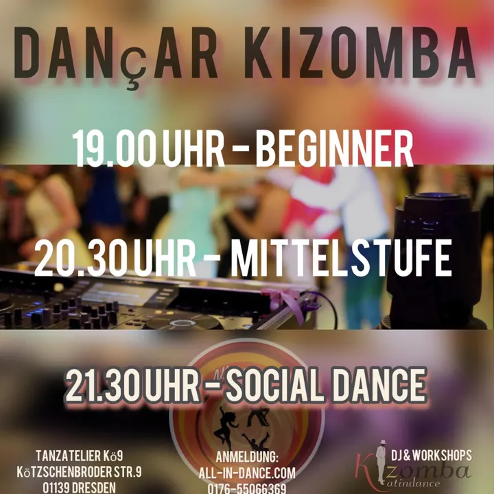 All-in dance Tanzatelier Kö9 — Tanz in Mickten, Dresden