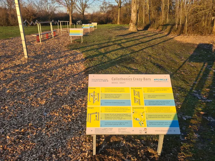 Calisthenics Park | Street Workout Park | Calisthenics-Anlage — fitnessstudio in Pfingstweide, Ludwigshafen am Rhein — 2