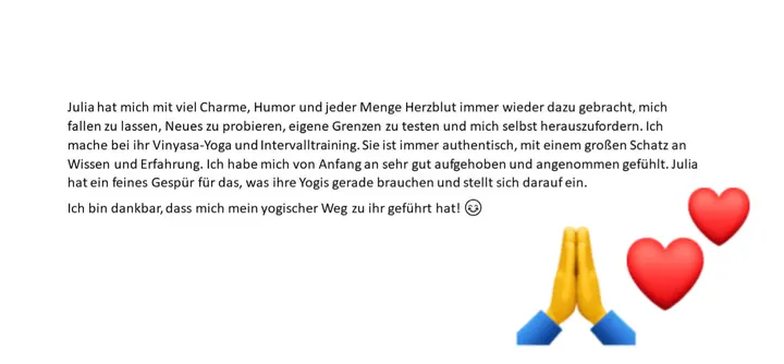 Yoga mit Julie — yoga-studio in Wurzach, Rott am Inn — 2