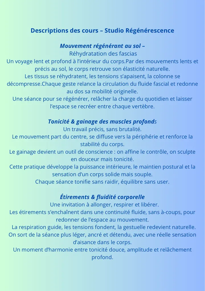 Studio Régénérescence — Bien-être à La Ciotat