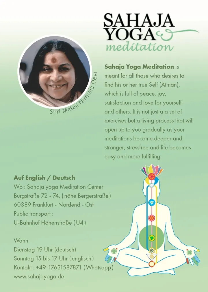 Sahaja Yoga Meditation — meditation-studio in Frankfurt am Main — 3