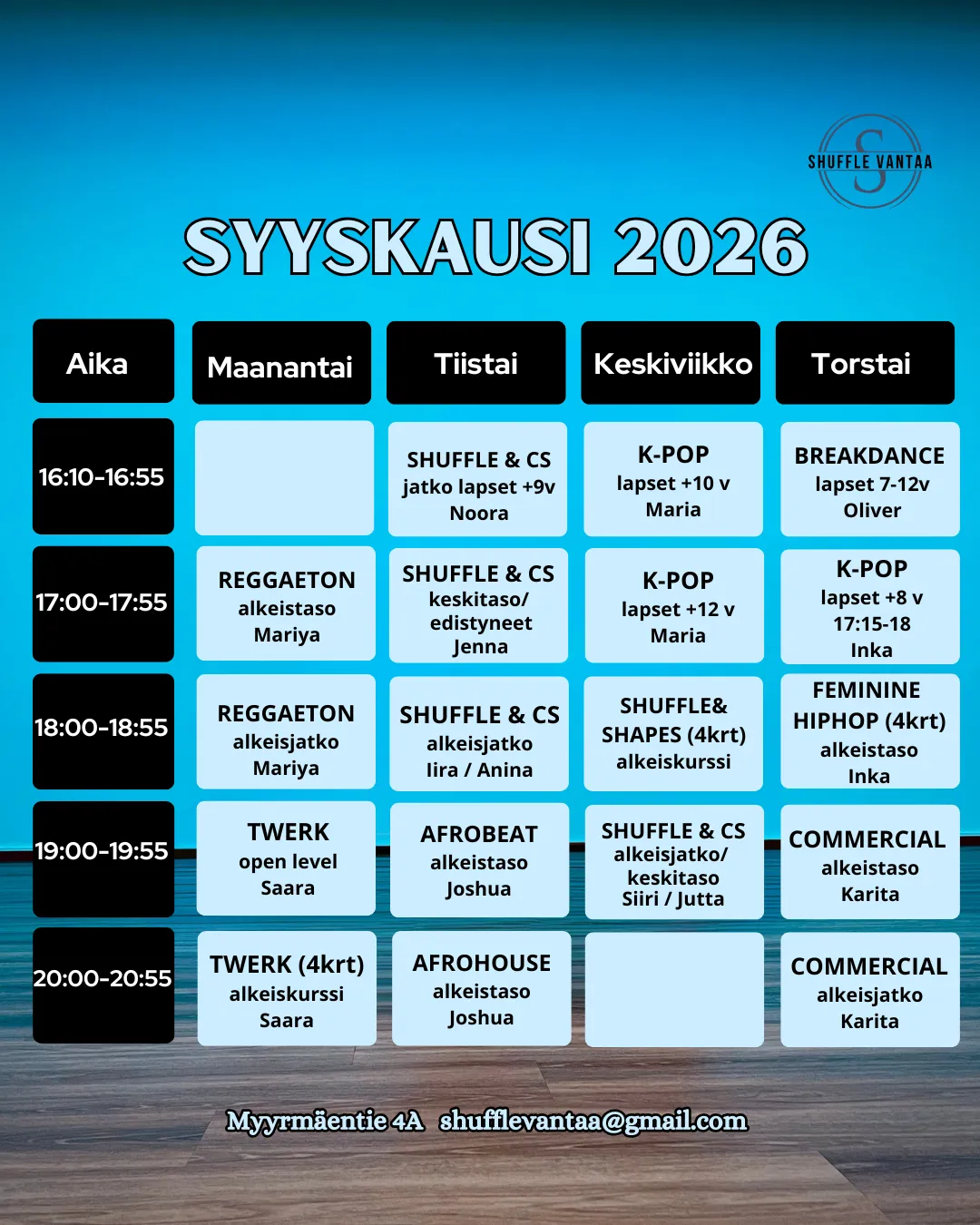Tanssikoulu Shufflers — tanssi-studio – Vantaa — 3