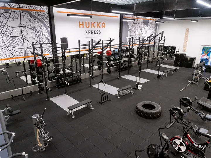 Hukka Xpress Heinäpää — strength-studio i Nuottasaari, Oulu