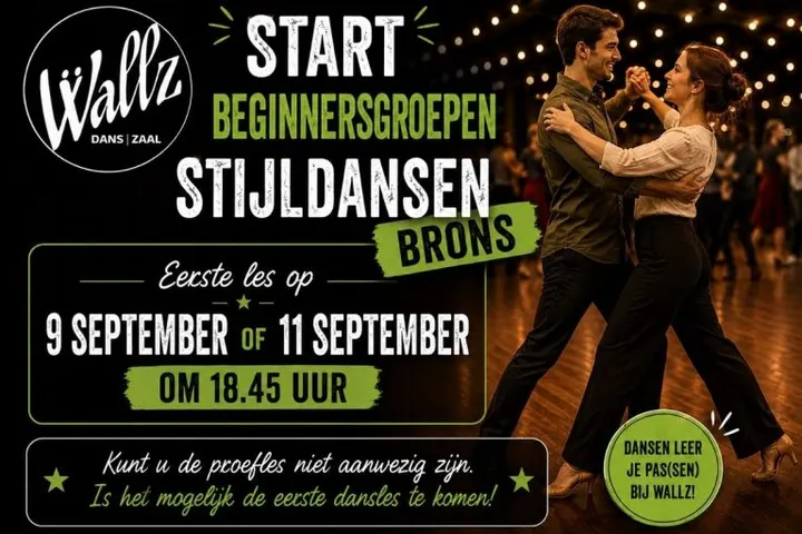 Wallz dans-zaal — Dans in Zilverschoon/Oranjebuurt, Nijkerk