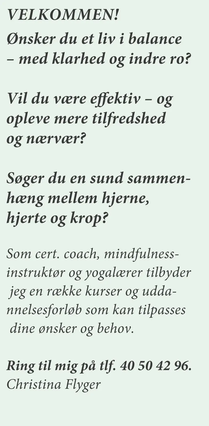 Christina Flyger Christiansminde — yoga-studio i Christiansminde, Thurø By — 3