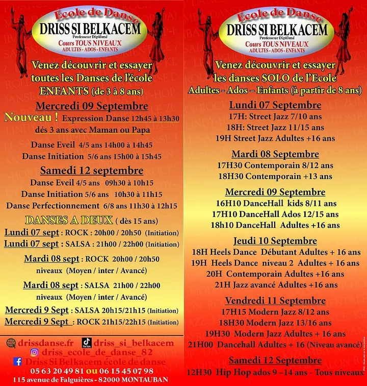 Driss Danse — Danse à Issanchou, Montauban