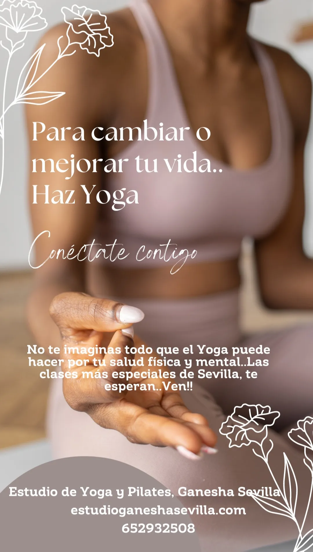 Estudio Ganesha Sevilla. Clases de Pilates y Yoga. Coaching. Dietética nutrición. — yoga-studio en Sevilla Este, Sevilla — 3