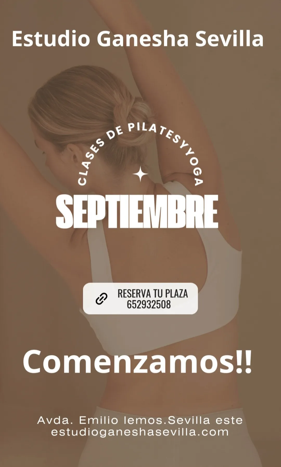 Estudio Ganesha Sevilla. Clases de Pilates y Yoga. Coaching. Dietética nutrición. — yoga-studio en Sevilla — 3
