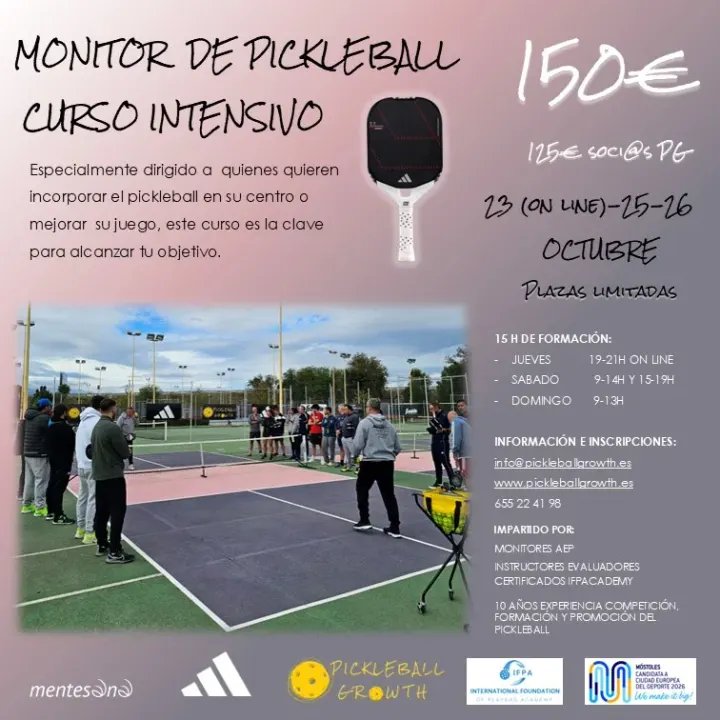 Pickleball Growth Móstoles Sur — cycling studio-studio i Los Combos, Madrid