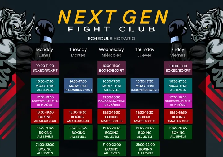 NextGen Fight Club Calle Río Aguas — artes marciales-studio en Las Lagunas — 3