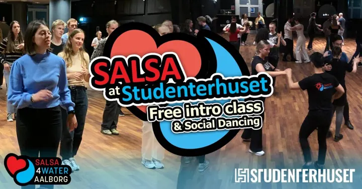 Salsa4water Aalborg — dance-studio i Øgadekvarteret, Aalborg