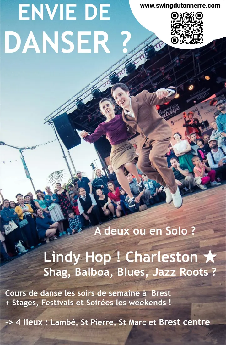 Swing du Tonnerre - Cours de danse - Lambézellec — Danse à Lanroze, Brest