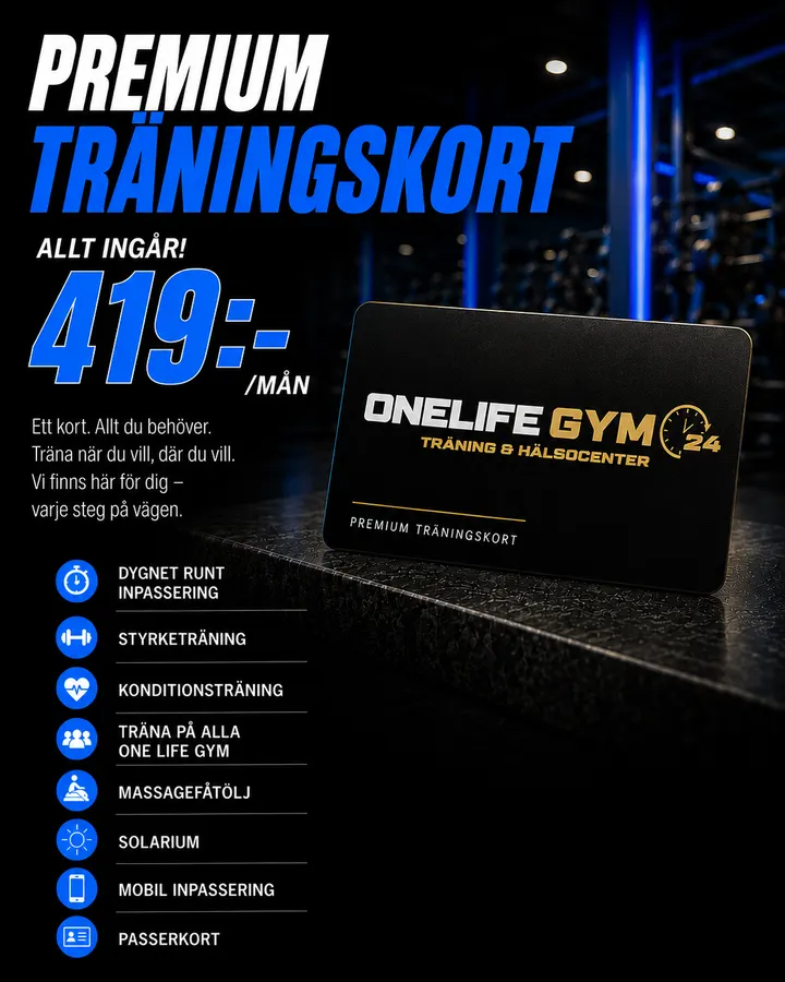 One life gym Kristinehamn — fitness studio-studio i Södra Dye, Kristinehamn