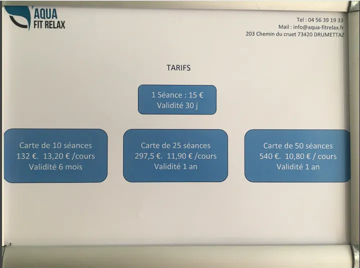Aqua-Fitrelax — salle de fitness-studio aux Saules, Drumettaz-Clarafond — 3