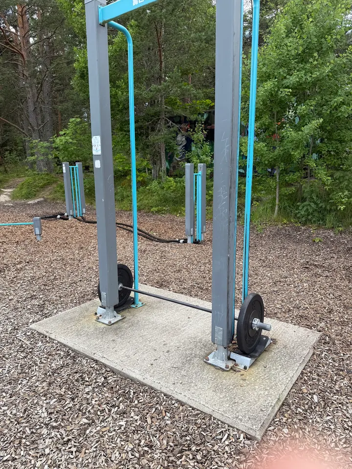 Vibyspårets utomhusgym — träningsstudio i Vilunda, Bålsta — 2