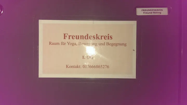 Freundeskreis - Yoga, Bewegung und Begegnung Erfurt — Yoga in Altstadt, Erfurt