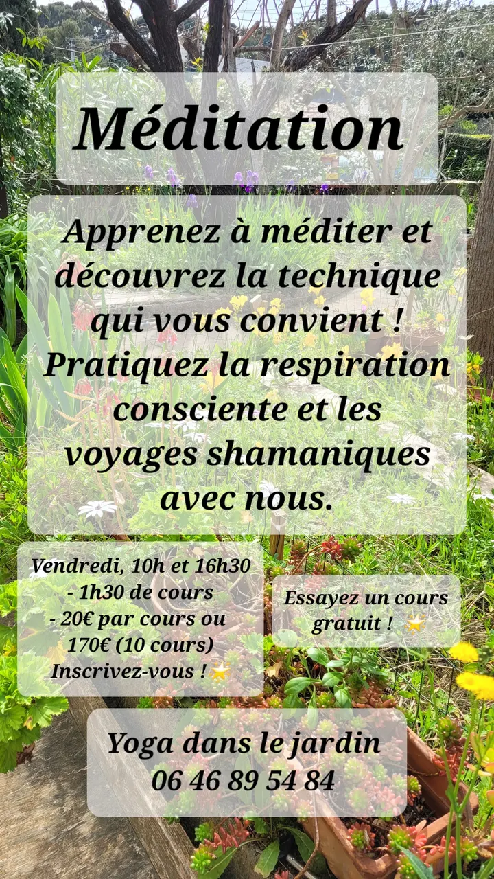 Yoga dans le jardin — yoga-studio à Toulon — 3